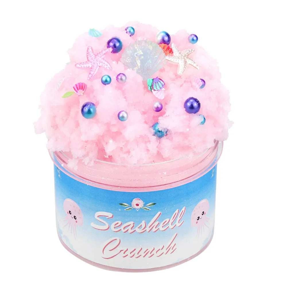 100ML Ocean Cartoon Cotton Candy Slime, TO0050