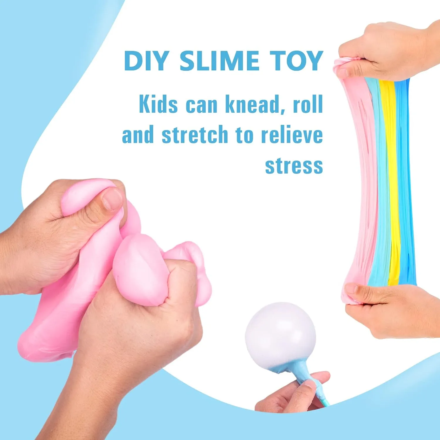 12Pack Scented Butter Slime Kit Perfect Play  Gift for Kids