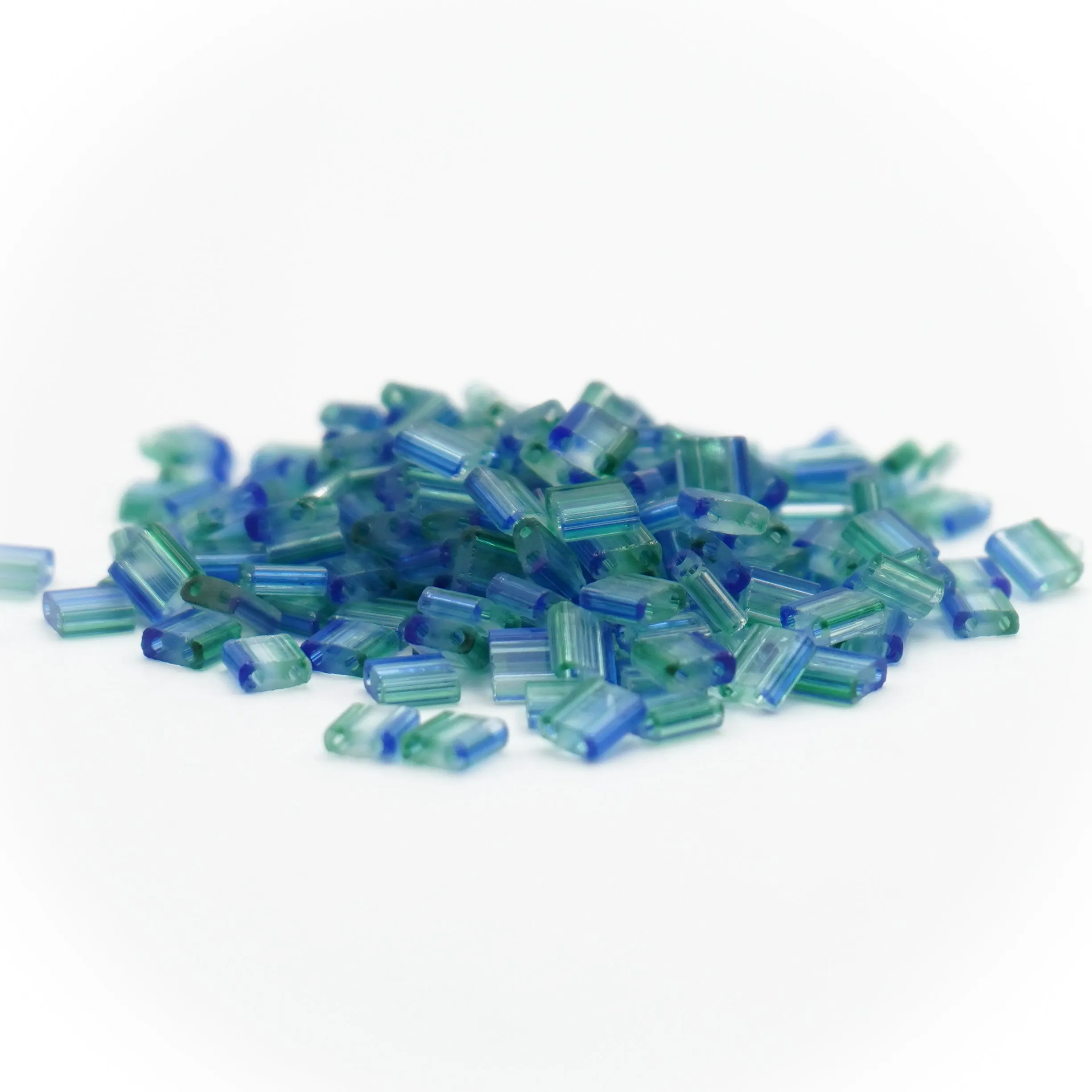 6041 - Blue Green Fade - Whole Tile Beads | TL6751 | TL6041