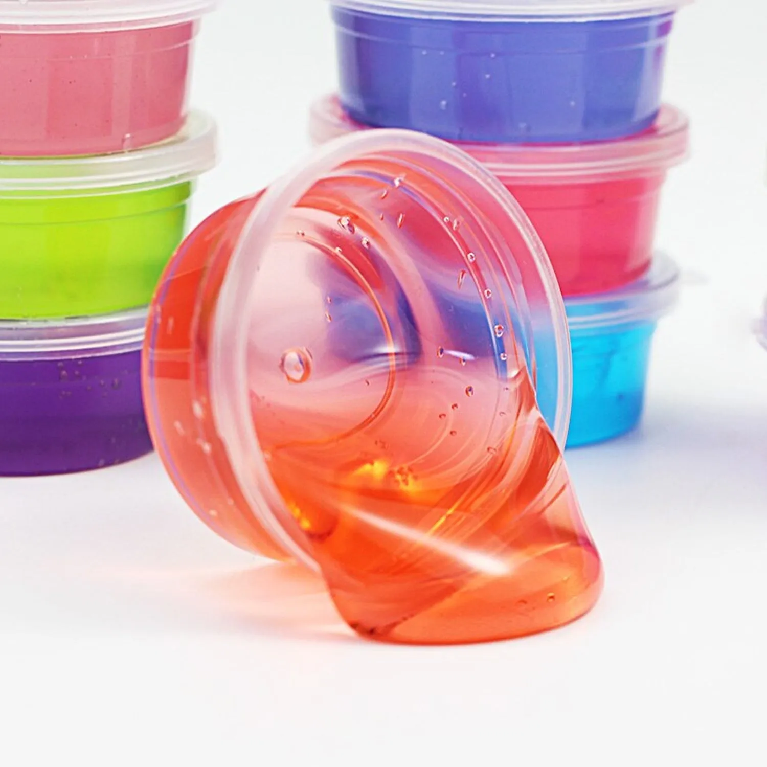 8089 Soft Jar Slime Combo of  Crystal Slime