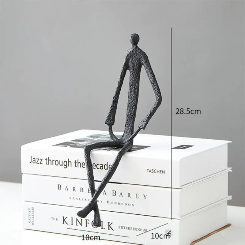 Abstract Sitting Figurines