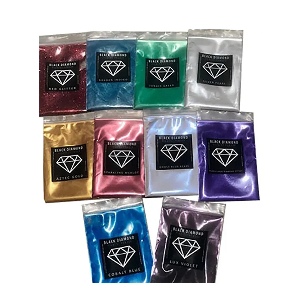 Black Diamond Mica Powder Coloring Pigments For Epoxy Resin