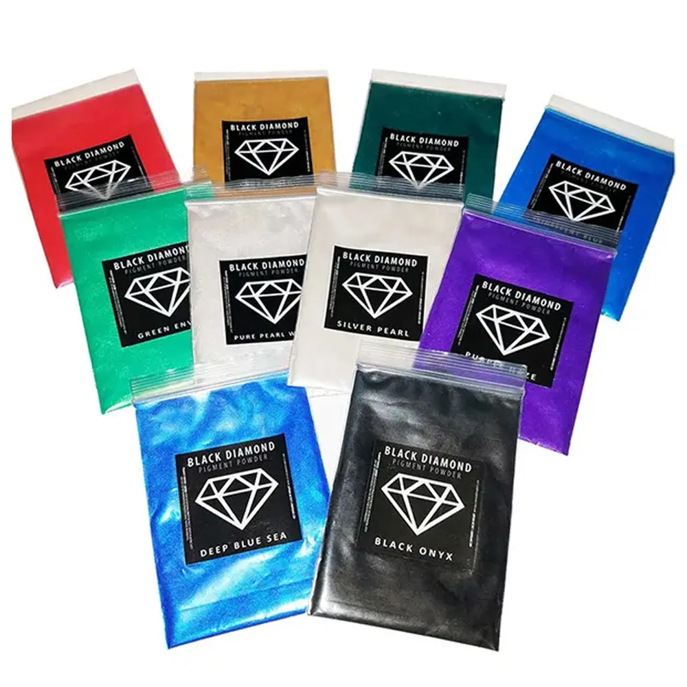 Black Diamond Mica Powder Coloring Pigments For Epoxy Resin