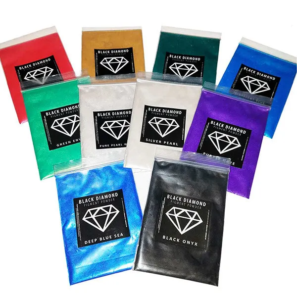 Black Diamond Mica Powder Coloring Pigments For Epoxy Resin