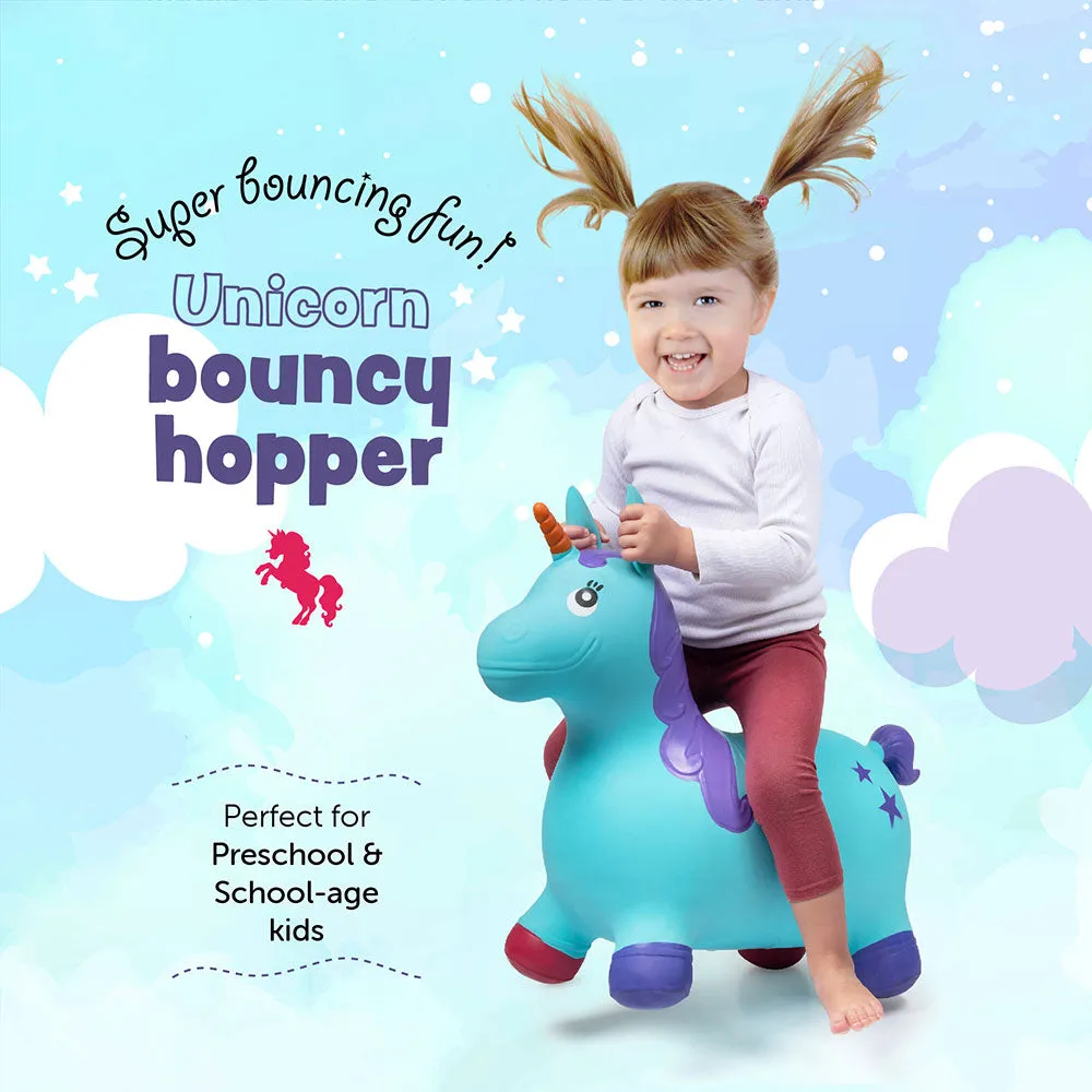 Blue Bouncy Unicorn