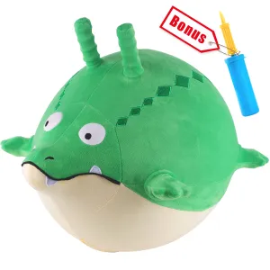 Bouncy Pals Plush Gator Ball Hopper Animal Hop Ball