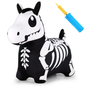 Bouncy Pals Skeleton Hopping Horse