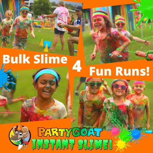 Bulk Instant Slime Powder Mix With Water to Make Slime Bucket Challenges