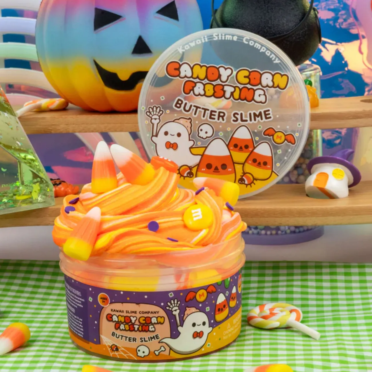 Candy Corn Slime