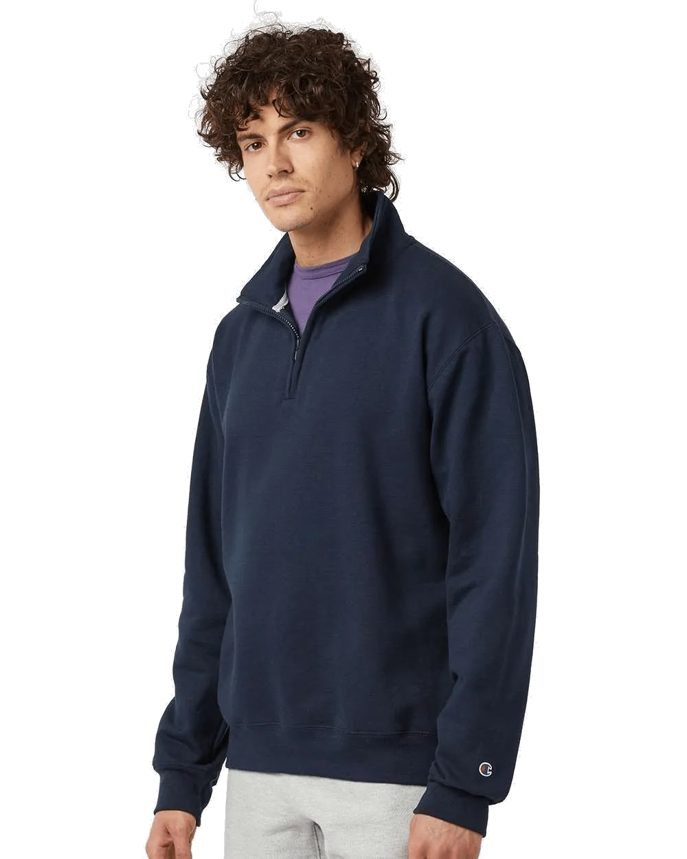 Champion - Powerblend® Quarter-Zip Sweatshirt