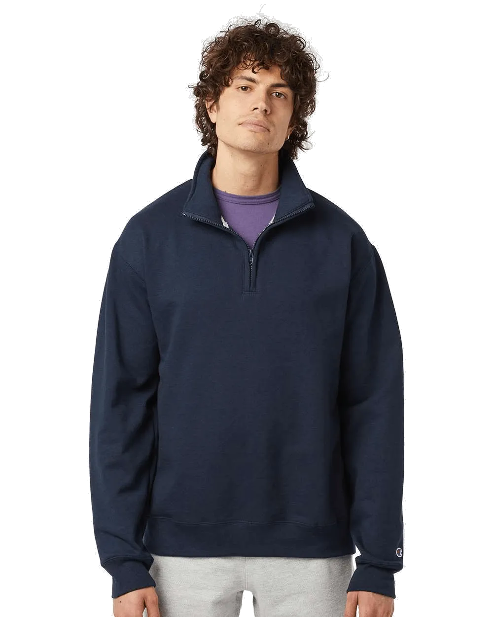 Champion - Powerblend® Quarter-Zip Sweatshirt