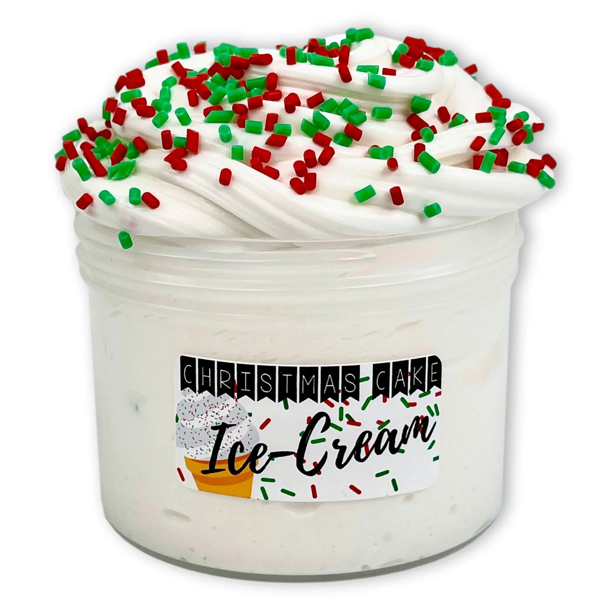 Christmas Cake Ice Cream