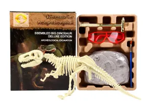 Dinosaur Fossil Archaeology Mining Toys Skeleton Simulated Dinosaur Models Suit