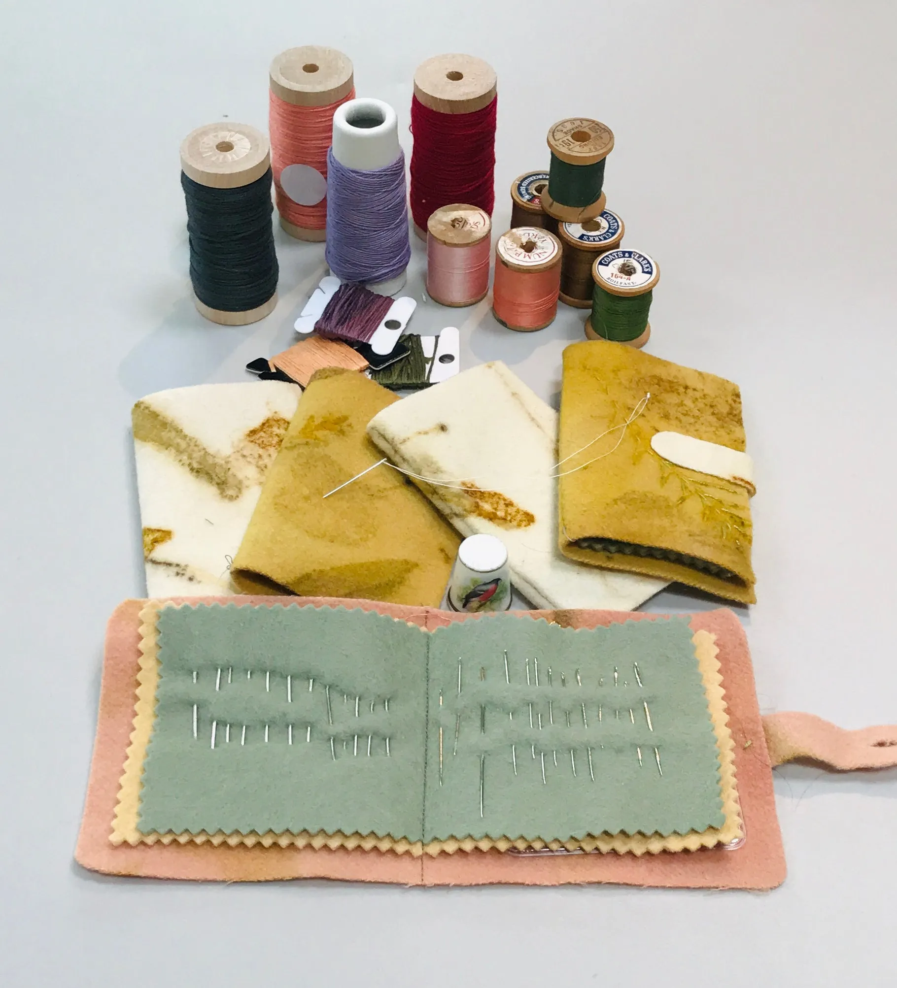 Felt Needle Case Kit - Osage