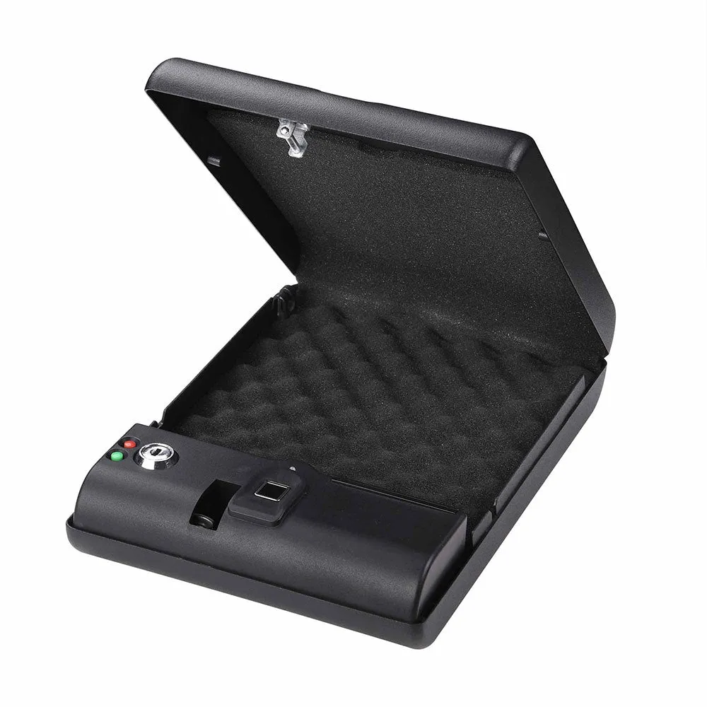 Fingerprint Safe Key Lock Box Personal Handgun Security