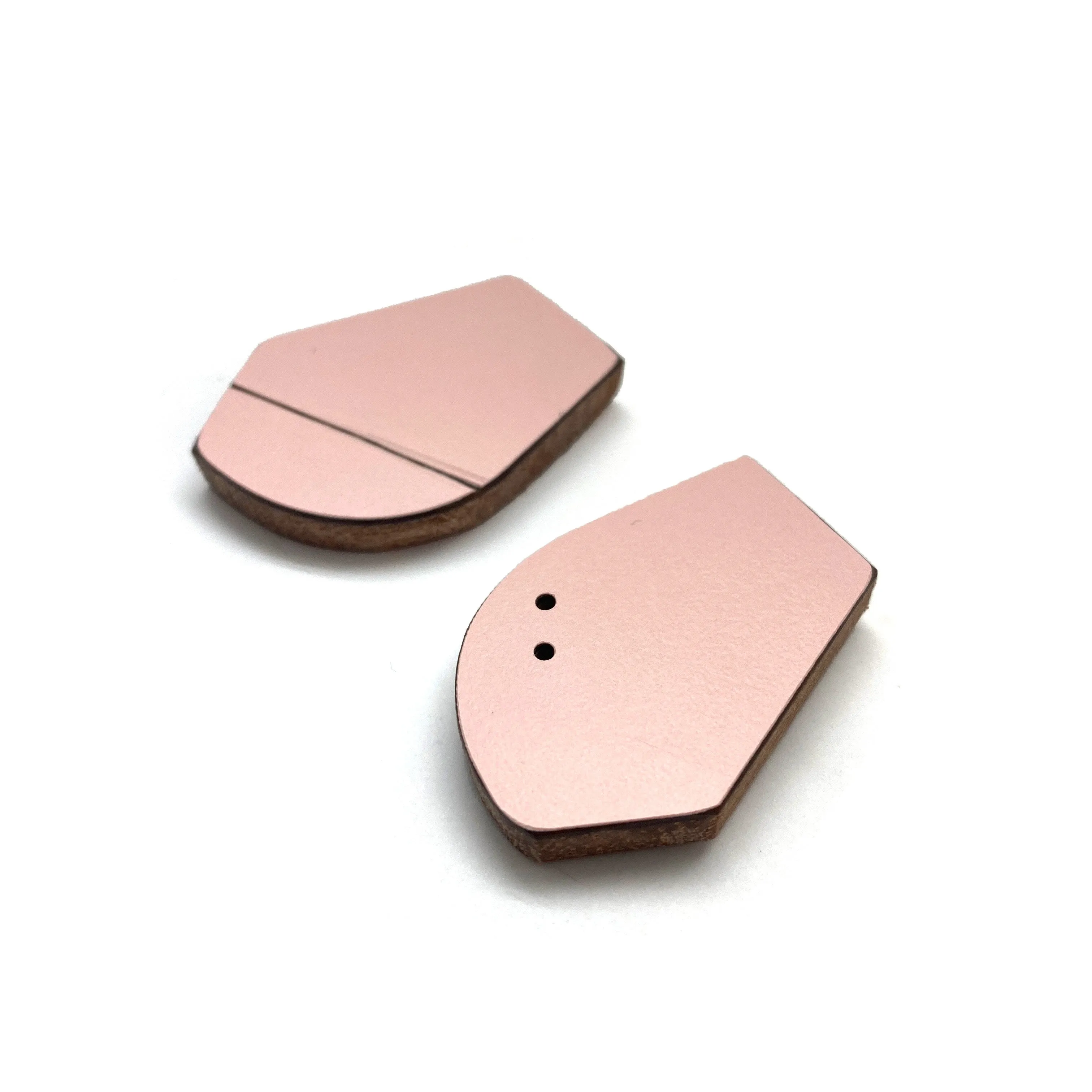 Geometric Earrings - Pink