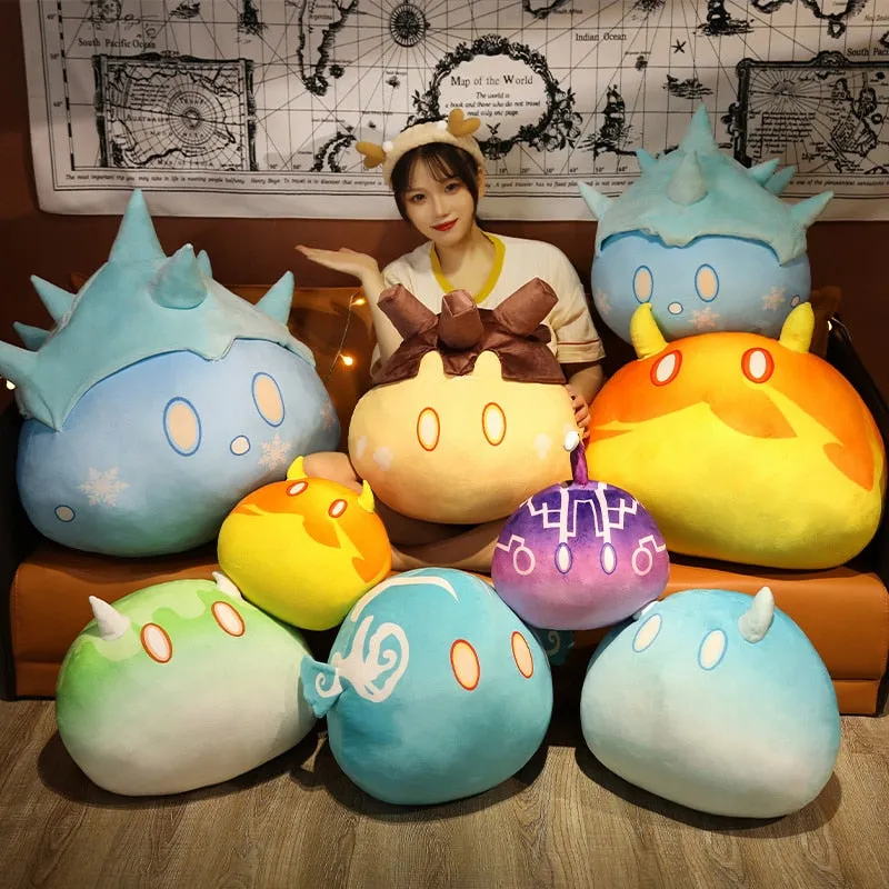 Get Your Hands on Kawaii Genshin Impact Slime Ball Anime Plushies