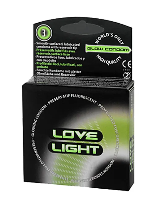 Glow In The Dark Condoms | 3 Pack