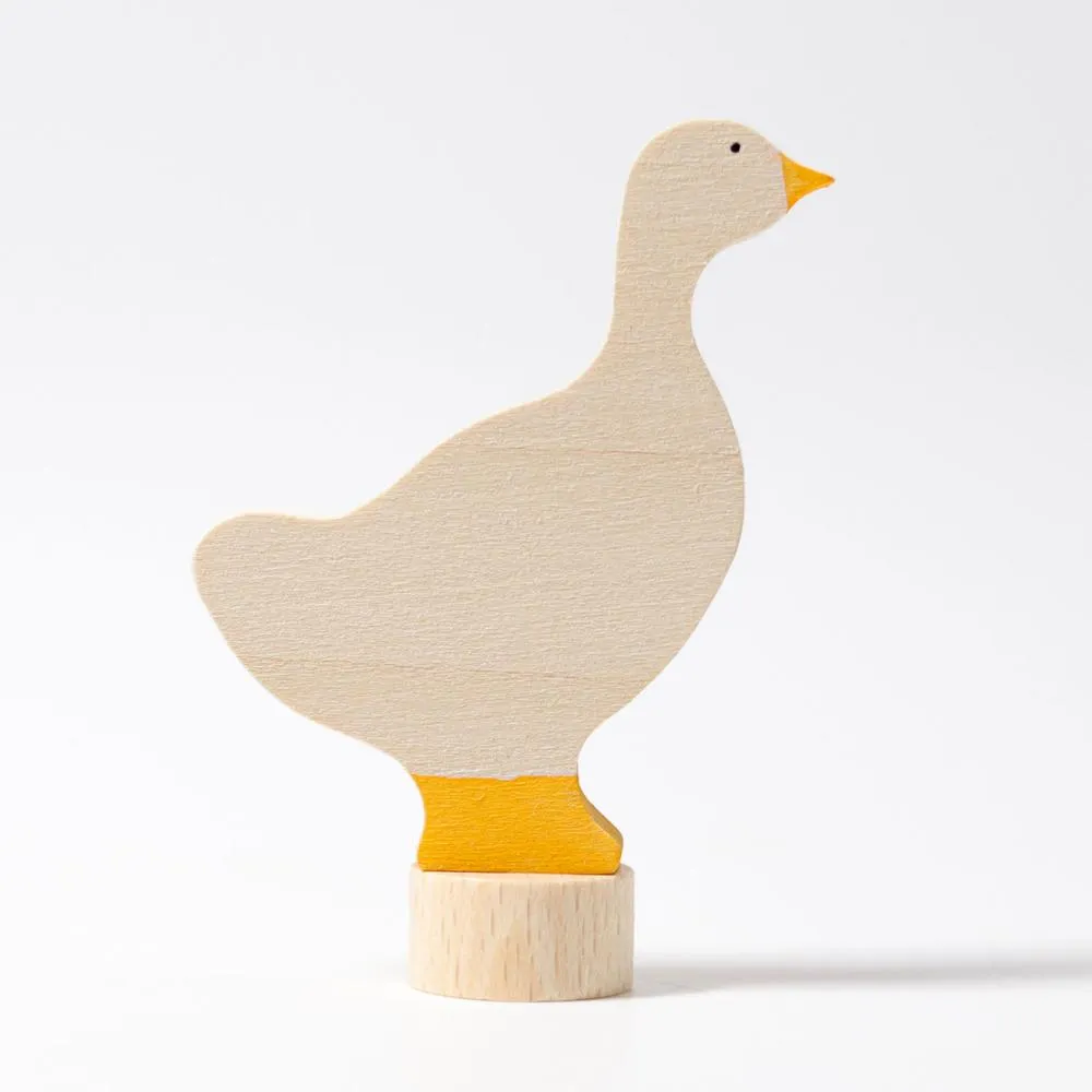 Grimm's Candle Holder Decoration-Goose