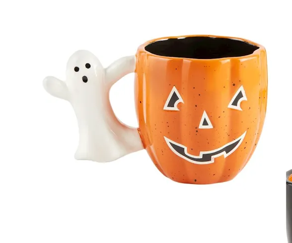 HALLOWEEN GLOW MUGS BY MUD PIE