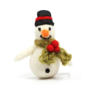 Hand Made Snowman Christmas Decoration