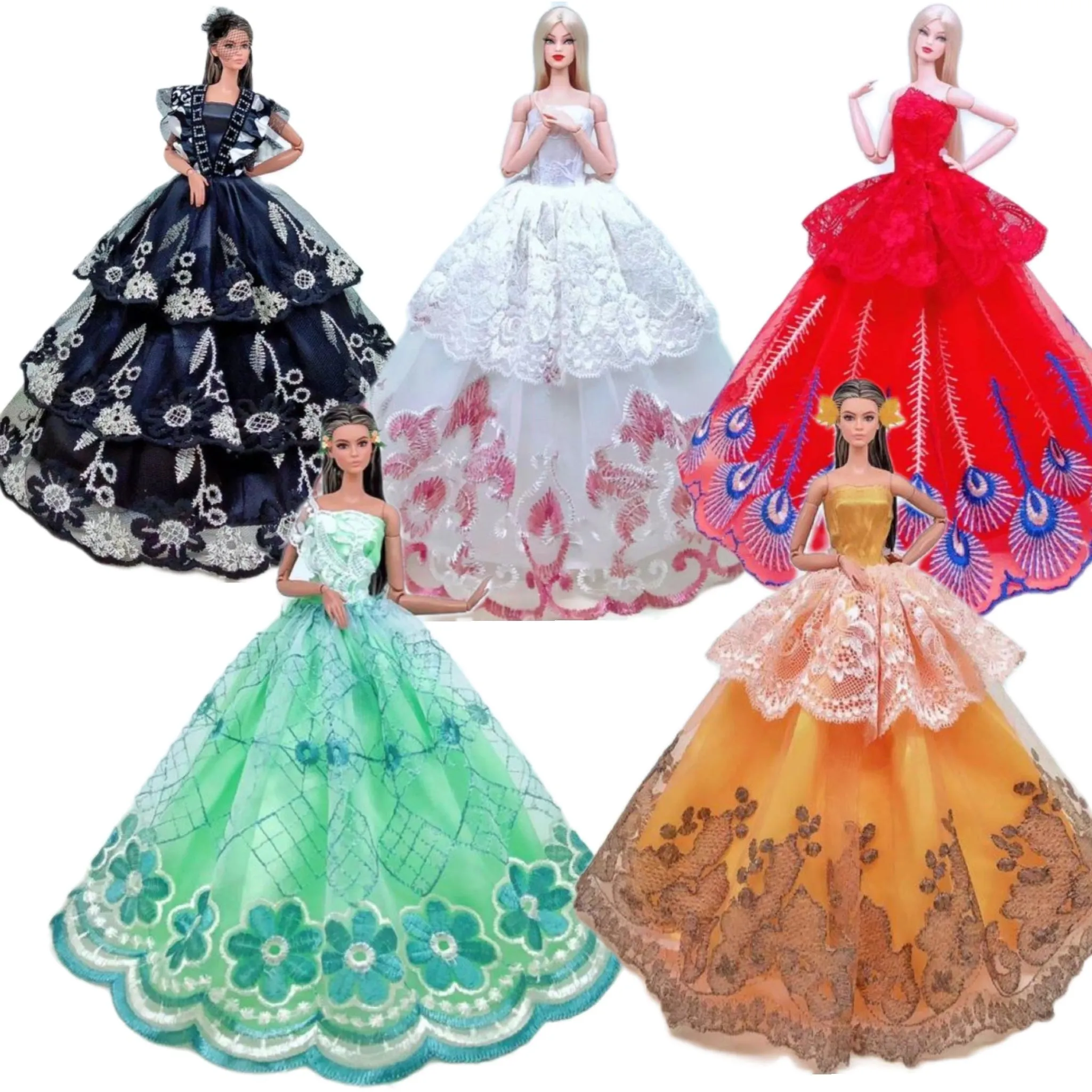 Handmade Party Princess Outfits for 16 Dolls  DIY Gift