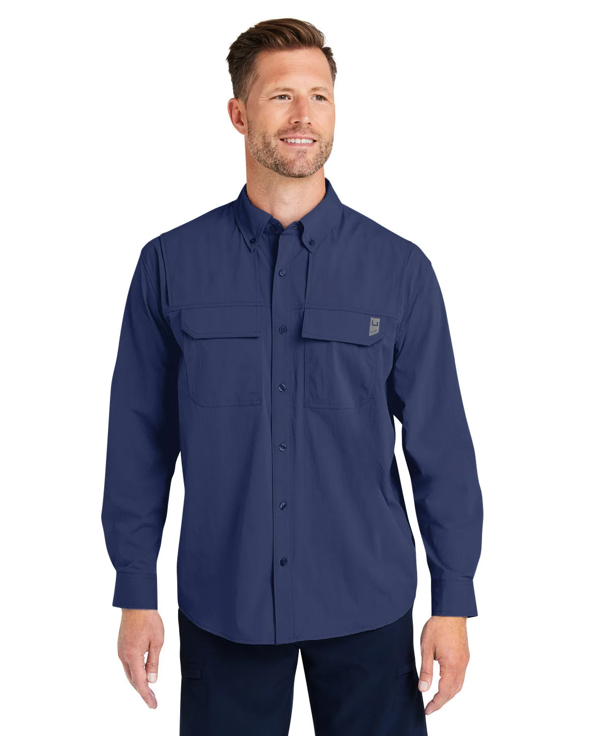 HUK - Men's Creekbed Long Sleeve Shirt