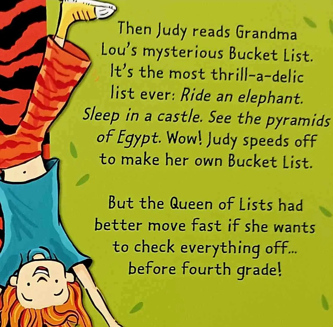 JUDY MOODY AND THE BUCKET LIST - Megan McDonald