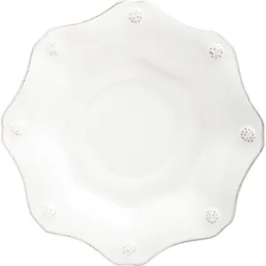 Juliska Berry and Thread Scallop Saucer Whitewash