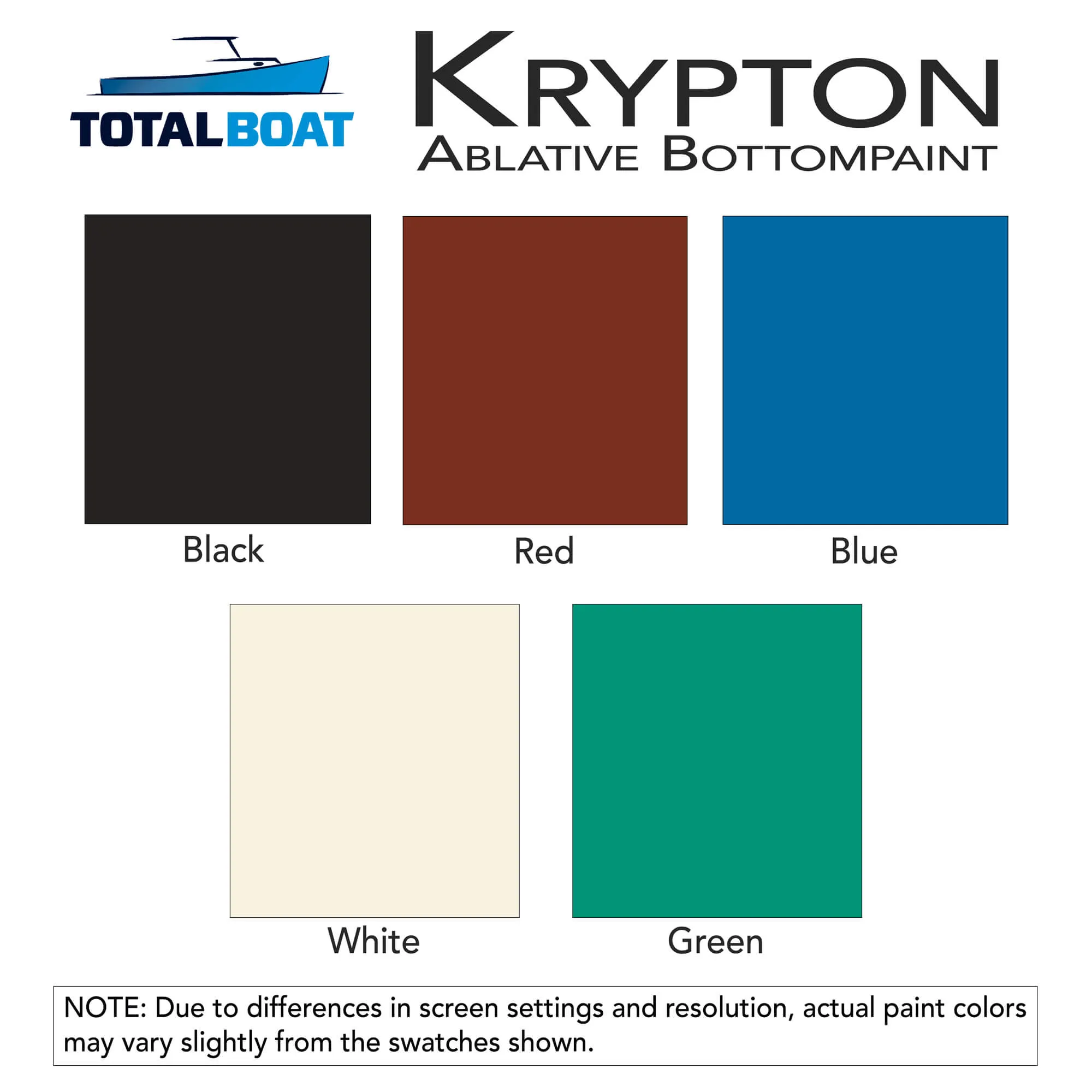 Krypton Copper-Free Antifouling Bottom Paint