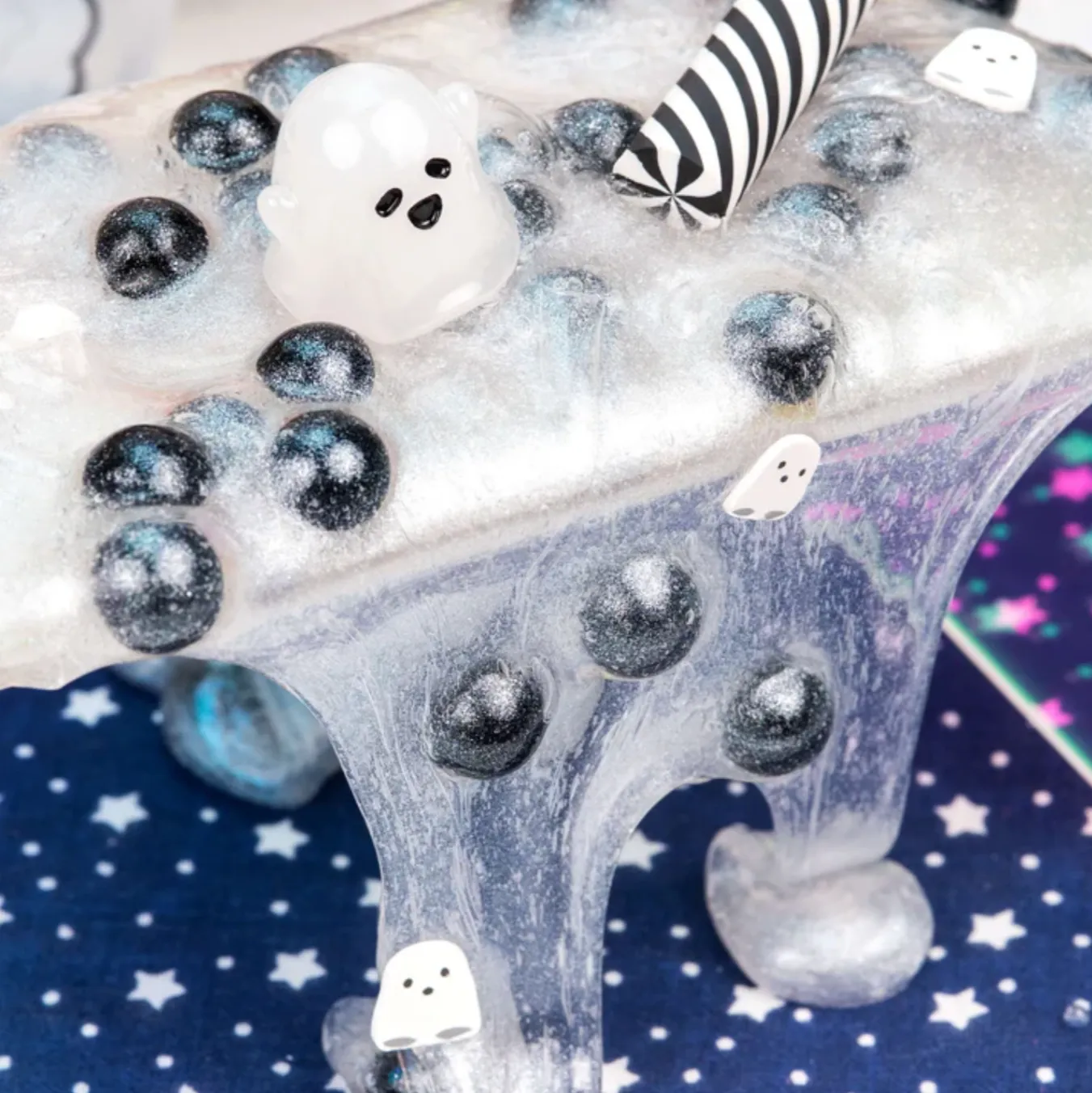 Liquid Ghost Boba Slime