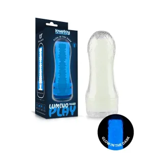 Lovetoy Lumino Play Glow-In-The-Dark Ribbed Masturbator