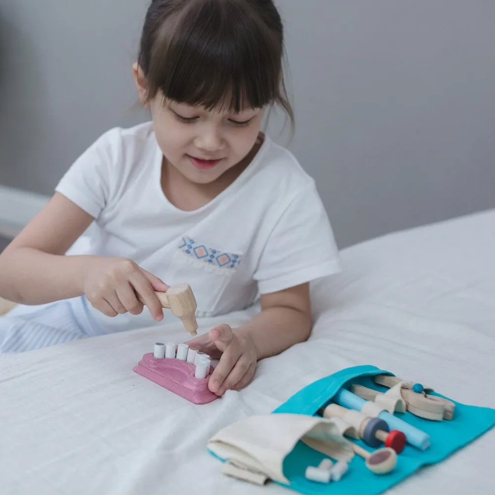 PLAN TOYS - Dentist Set Wooden Toy