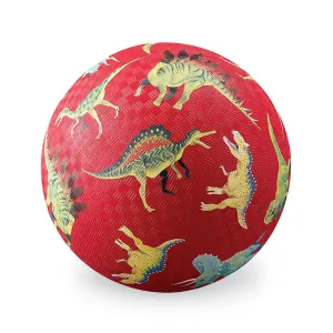 Playground Ball - Dinosaur Red