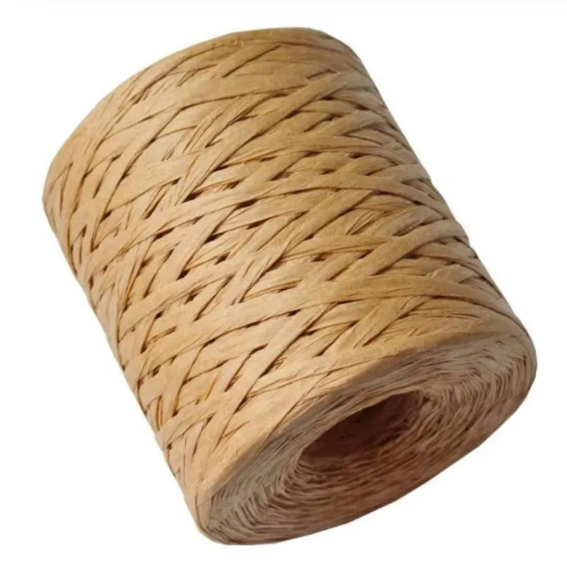 Raffia Paper Ribbon 200 Meters Decoration Wedding Rope Ribbon for Natural Paper Twine Gift Party Easter Packing Craft Wrapping