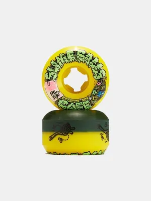 Santa Cruz Slime Balls Double Take Cafe Vomit Mini 53MM / 95A - Yellow