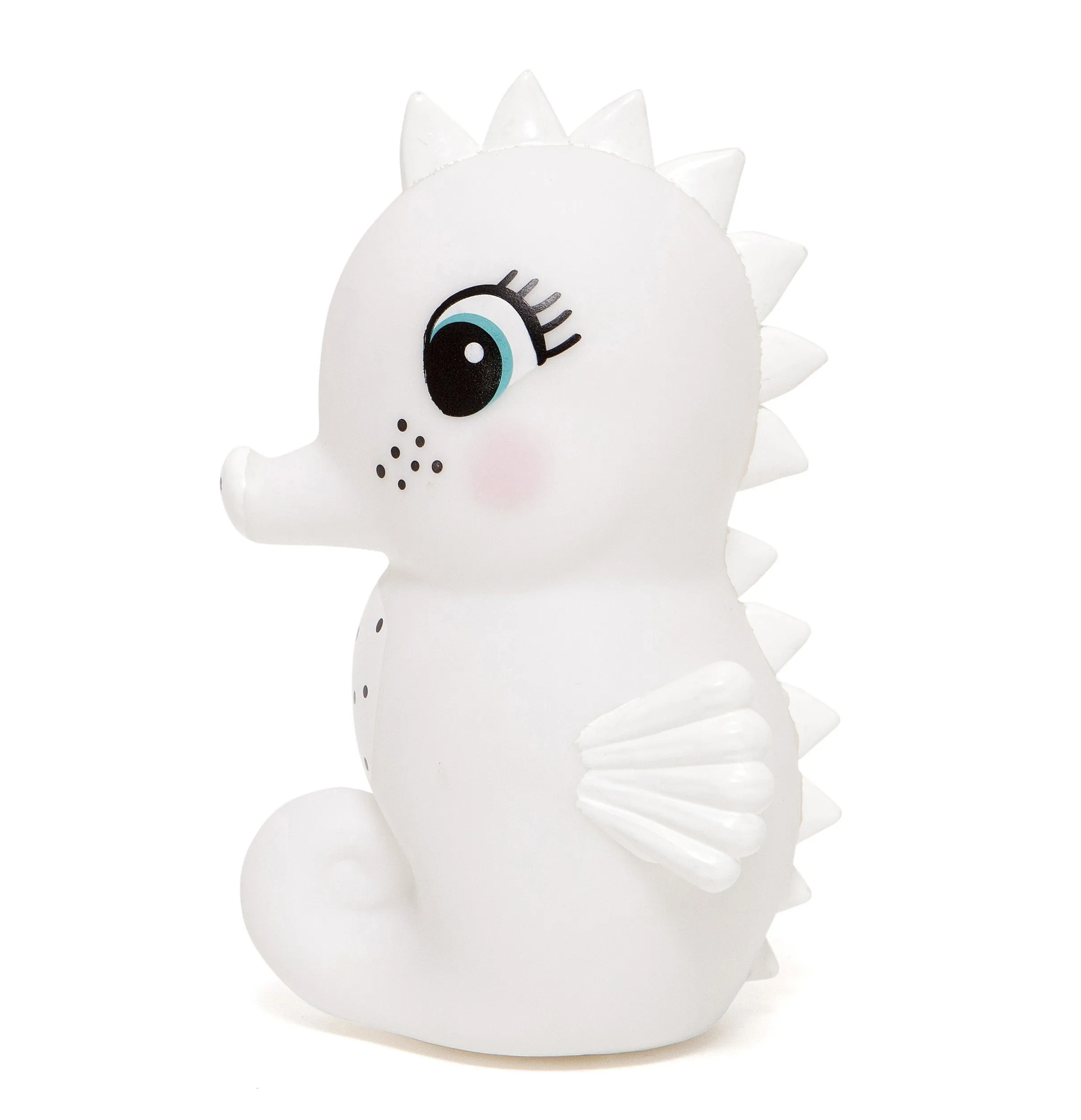 Seahorse night light white