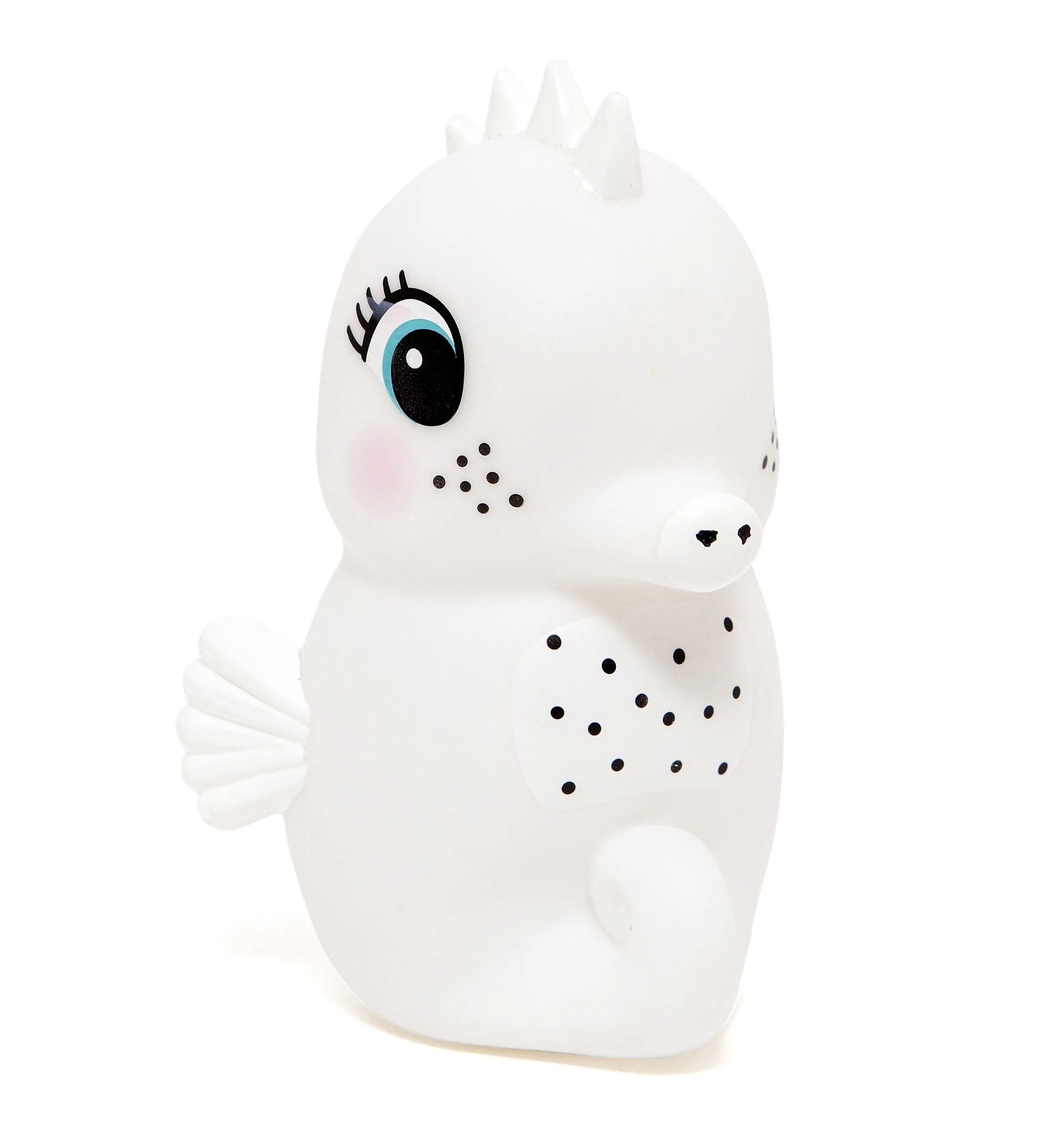 Seahorse night light white