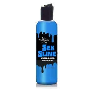 Sex Slime Creature Lube Waterbased Lubricant 4oz - Blue