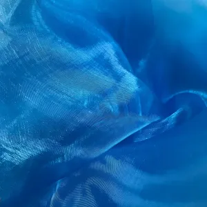 Sheer Fabric (yd) 110" width - BLUE