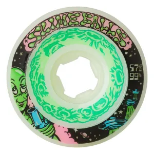 Slime Balls Saucers White 99a 55mm