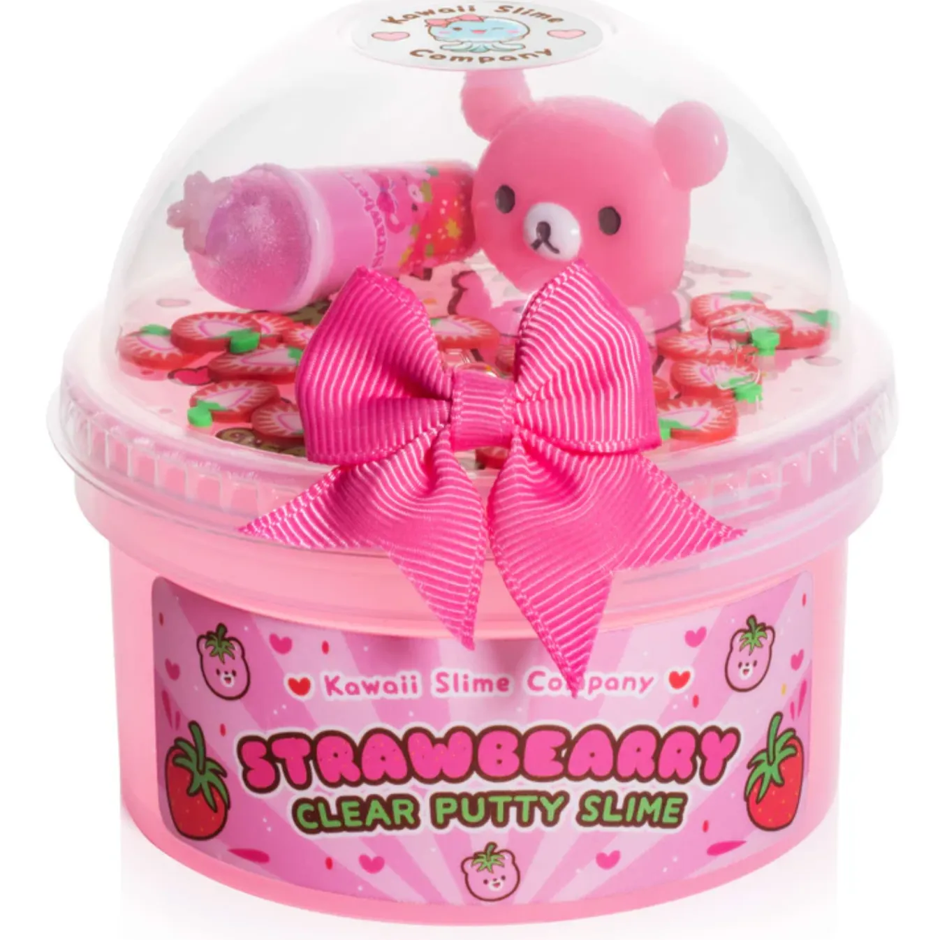 Strawbearry Clear Slime