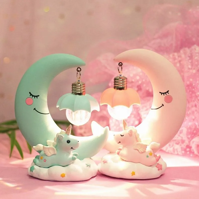 Unicorn Moon Night Light