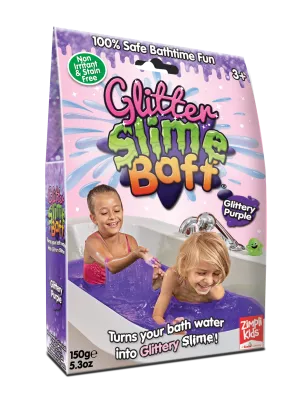 Zimpli Kids Glitter Slime Baff Glittery Purple